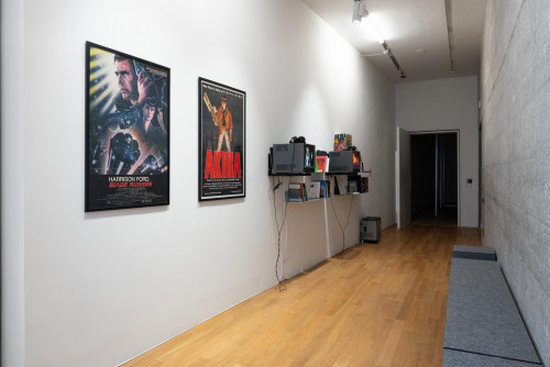 Exhibition view: Cultural Influence Reading Corner at Phantom Plane, Cyberpunk In The Year Of the Future.