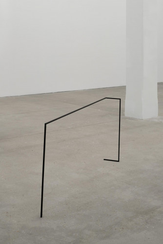 Thea Djordjadze, "Trying to balance on one hand, do not forget the center" (2010).      